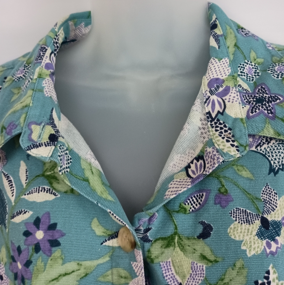 Tog Shop Spring Ready Button Up Jacket Butterly C… - image 3